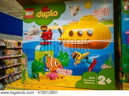 Lego Duplo Town Submarine Journey 10910 In The Hypermarket For Sale On 11.04. 2021 In Russia, Kazan,