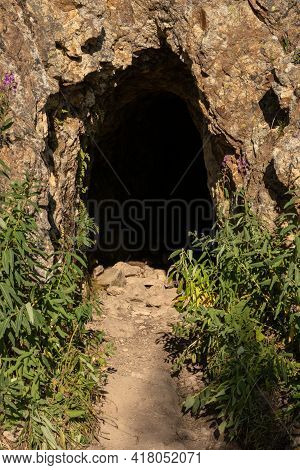 Cave On The Way Up To Windsor Lake In Mount Massive Wilderness In Colorado