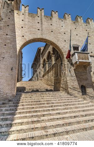 Montecassiano (macerata) - ประวัติศาสตร์พาเลซ