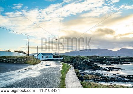 The Coastline At Rossbeg In County Donegal During Winter - Ireland