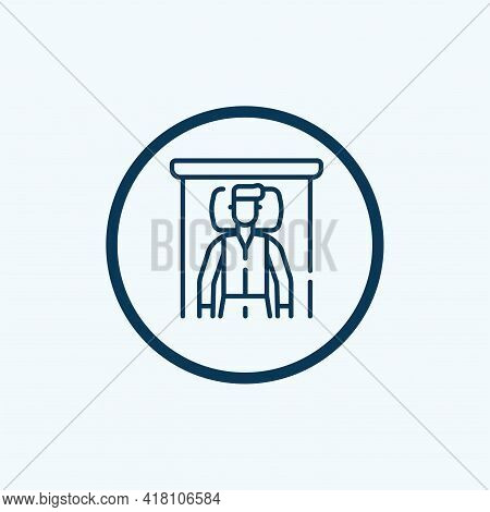 Man Sleeping Icon Isolated On White Background From Behavior Collection. Man Sleeping Icon Trendy An