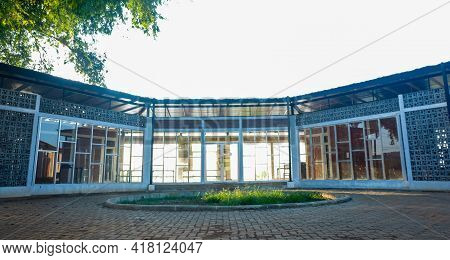 Building In The Park, Jatigede Lake, Sumedang, Indonesia