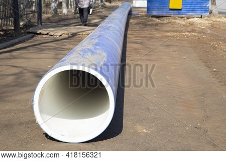 Water Pipes.large Diameter Water Pipes For City Water Supply.