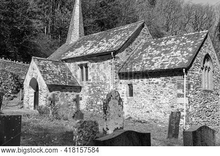 Culbone Church.the Smallest Parish Church In England
