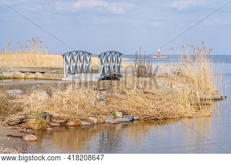 Lighthouse Located In Pervalka