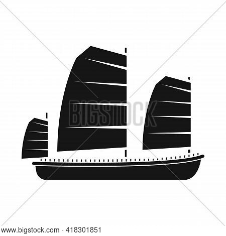 Vector Design Of Ship And Vietnamese Symbol. Set Of Ship And Boat Vector Icon For Stock.