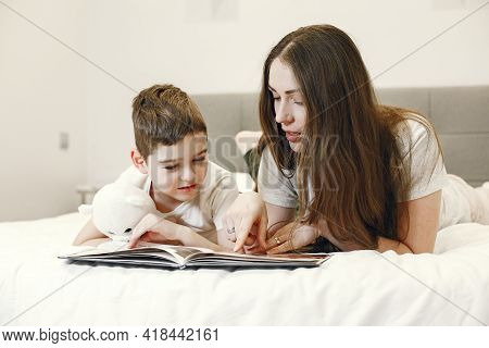 Portrait Of A Mother With Her Baby