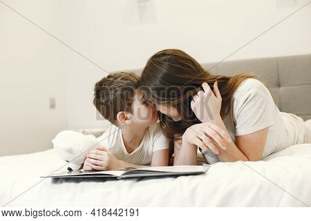 Portrait Of A Mother With Her Baby