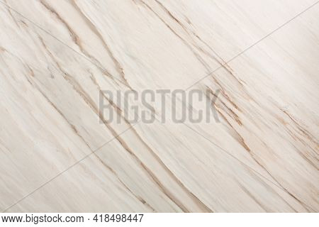 Luxury Light Beige Murble Texture, With Brown Lines.