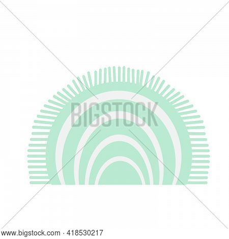 Blue Striped Beach And Leisure Rug, Home Rug