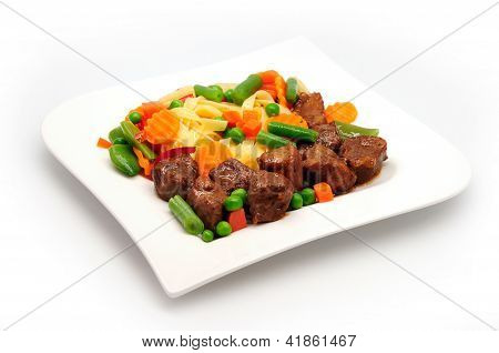 Gulasch mit GemÃ¼se