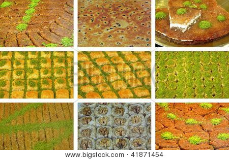 バクラヴァと千切り小麦