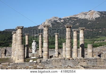 RÃ¶mische Ruinen in Bolonia, Spanien