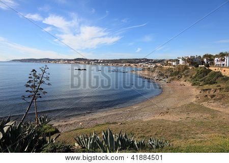 Costa Del Sol, strand, Spanien