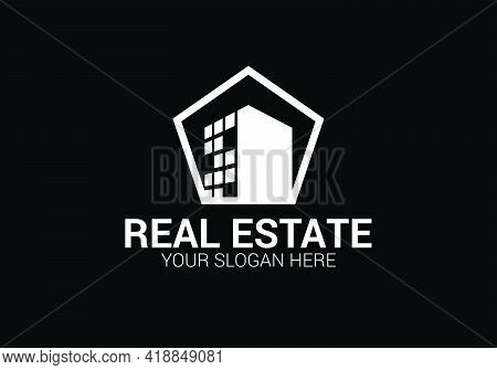 Luxury Creative Real Estate Logo Design Templet. Vector And Illustration. Sign And Symbol.