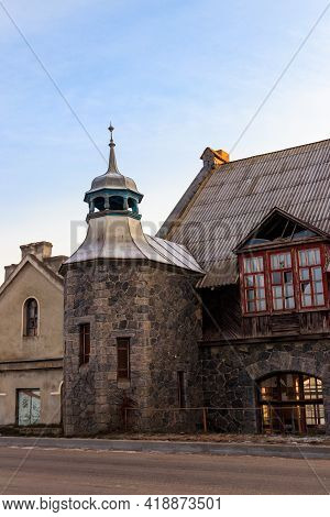 Old Bratslav Water Mill With Power Station In Nemyriv, Ukraine