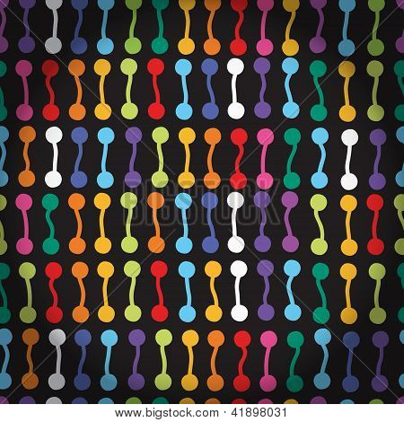 abstract decorative fashion seamless pattern