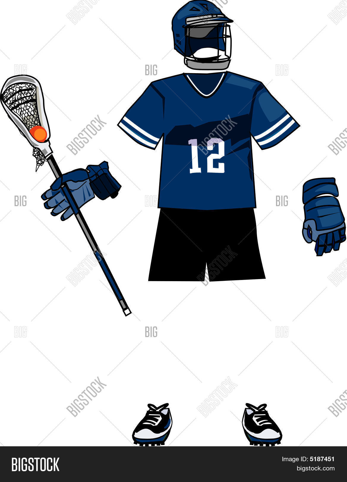 Lacrosse Gear Vector & Photo (Free Trial) Bigstock