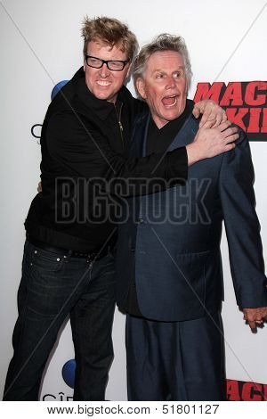 LOS ANGELES - OCT 2:  Jake Busey, Gary Busey at the 