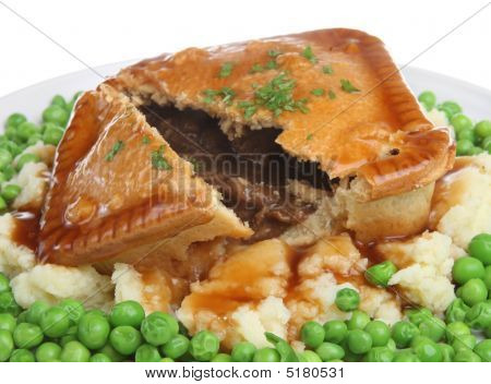 Biftek pasta & Mash