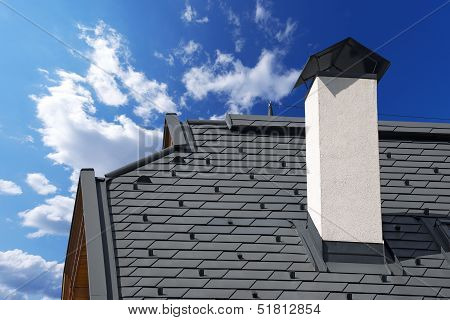 Metal Roof With Snow Guards