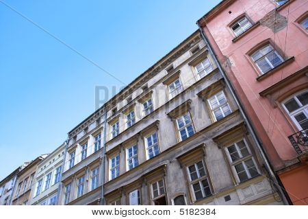 Gamle huse i Krakow, Polan