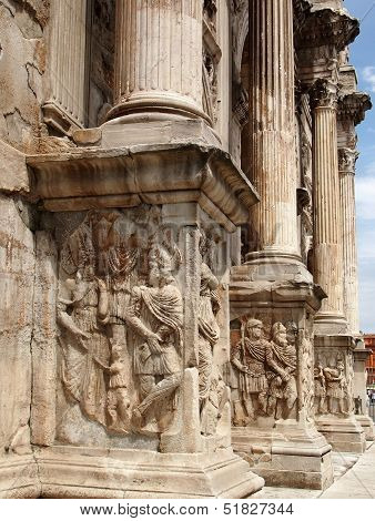 Arch of Constantine in Rome