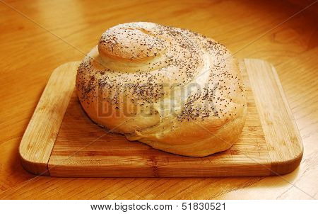 White Swirl Bread Loaf