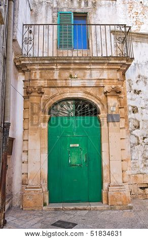 Alleyway. Noci. Puglia. Italy.