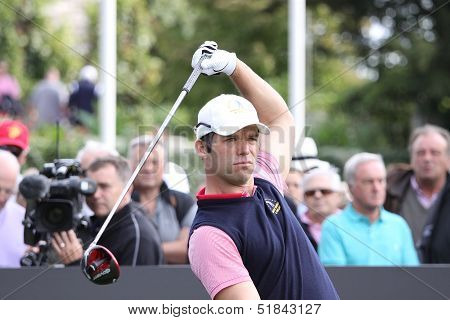 Paul Casey at the Seve Trophy 2013