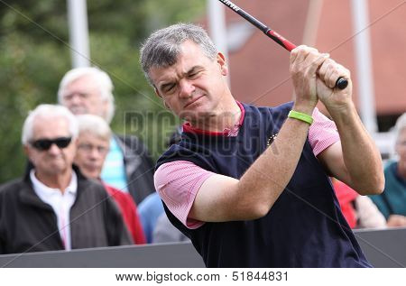 Paul Lawrie  at the Seve Trophy 2013