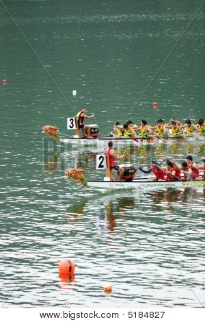Raza de barco de dragón
