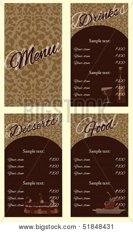 menu background