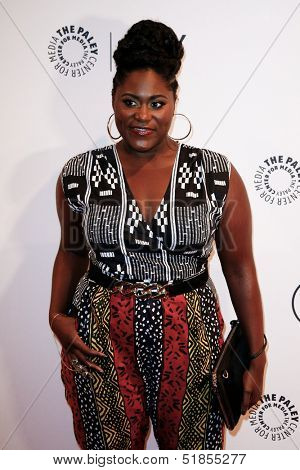 NEW YORK-OCT 2: Actress Danielle Brooks attends the 'Orange Is the New Black' panel during 2013 PaleyFest: Made In New York at The Paley Center for Media on October 2, 2013 in New York City. 