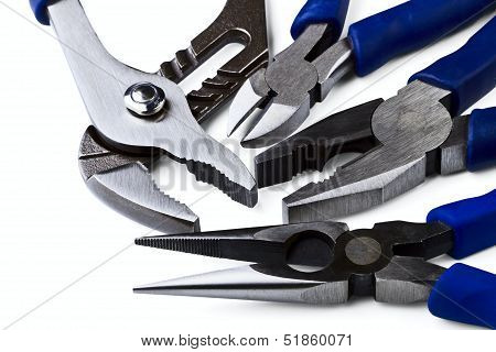 Wire Cutting And Flat-nose Pliers