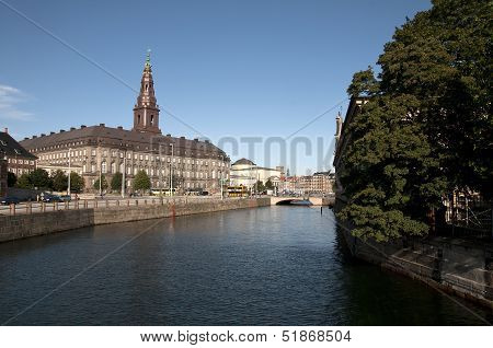Kopenhagen Slotsholmen Danish Parliament Christiansborg