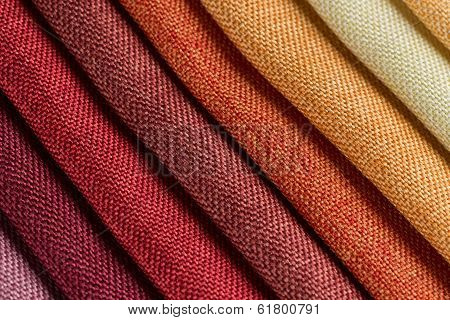 Multi Color Fabric Texture Samples