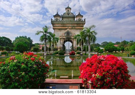 Victory Gate Patuxai, Vientiane, Laos