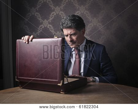 man with briefcase