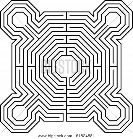 Maze Fortress White