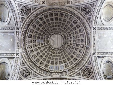 interiors of Pantheon necropolis, Paris, France