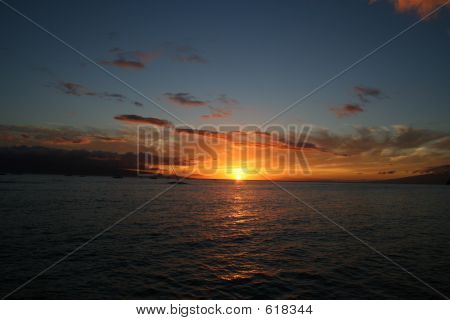 Tramonto a Lahaina