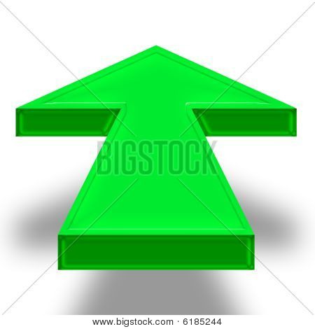 ลูกศรสีเขียว