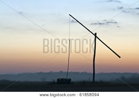 Shadoof Before Sunrise