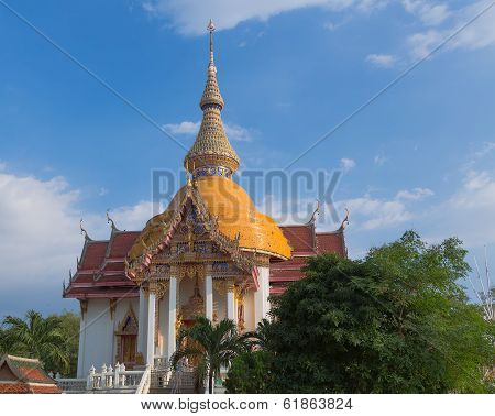 Royal monastery Wat Chuai Mongkong in Pattaya, Thailand