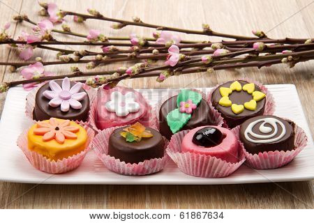 Variety Of Cassata Sicily Desserts