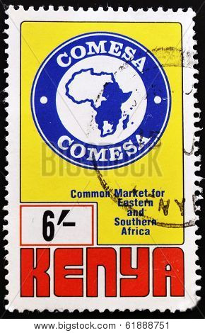 a stamp from Kenya commemorates COMESA the Common Market for Eastern and Southern Africa