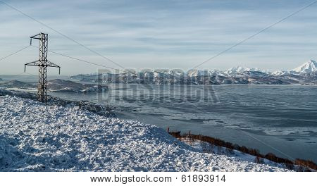 Avacha Bay. It Is A Pacific Ocean Bay On The Southeastern Coast Of The Kamchatka Peninsula. Russia