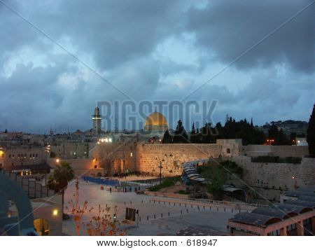 Westerm Wand am Abend