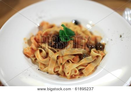 Fettuccine With Vegetables